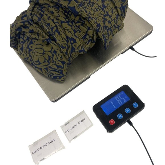 Boden Womens Maxi Dress UK 10 US 6 Green Floral High Neck Long Sleeve D0379 NWT - Picture 14 of 14